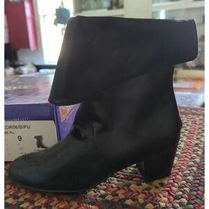 NEW Funtasma Women's‎ Sz 7 COR06/B/P Black Pump Boots Sexy!